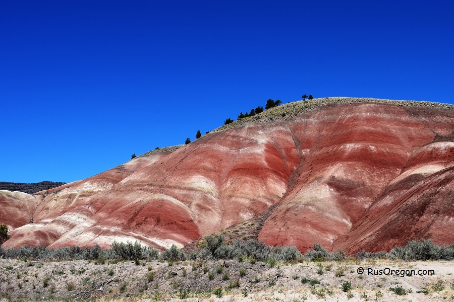 Раскрашенные холмы - Painted Hills Geology