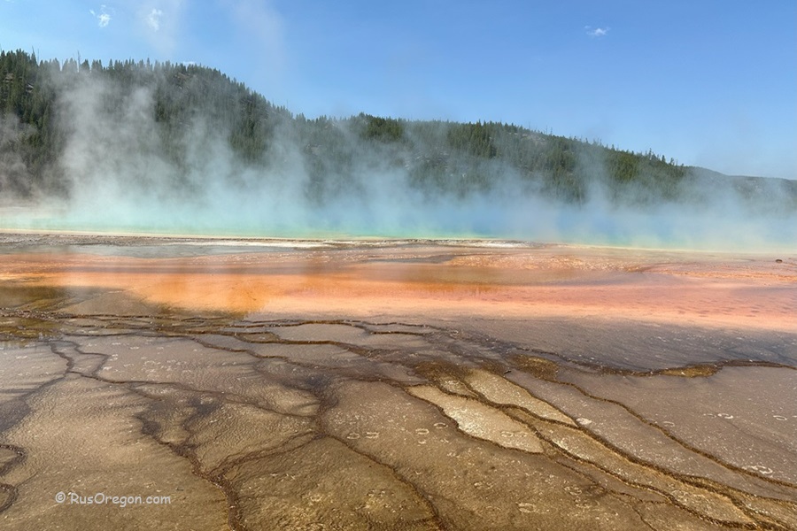 Большой призматический источник - Grand Prismatic Spring 
