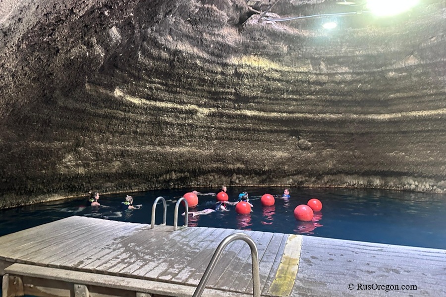Термальный источник Кратер Хомстед, Юта - Homestead Crater Hot Springs, Utah